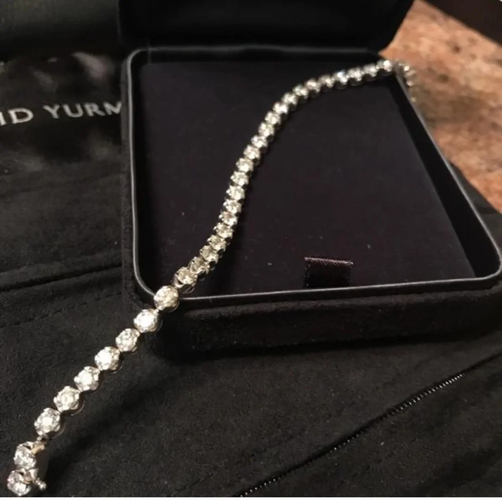 Authentic 7ct Diamond tennis bracelet - Picture 5 of 9